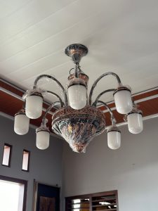Lampu gantung tembaga kuningan di Kota Bandar Lampung